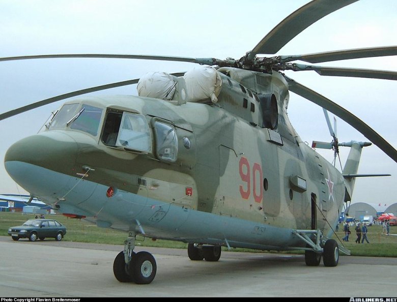 Ми 26 военно транспортный вертолёт