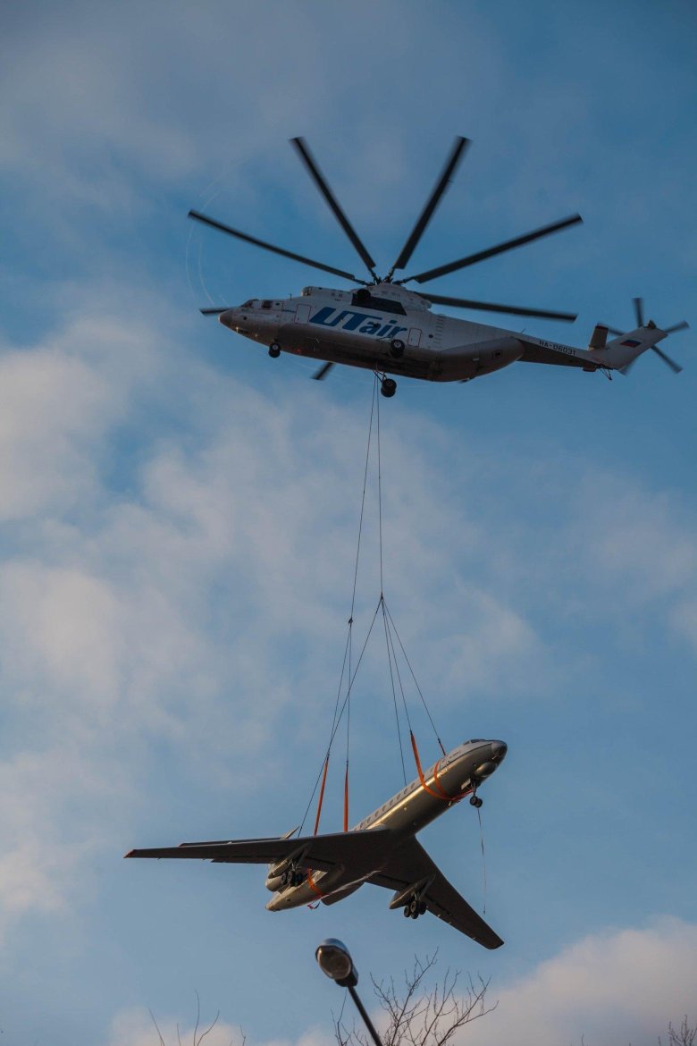 Самый большой вертолет в мире ми 26