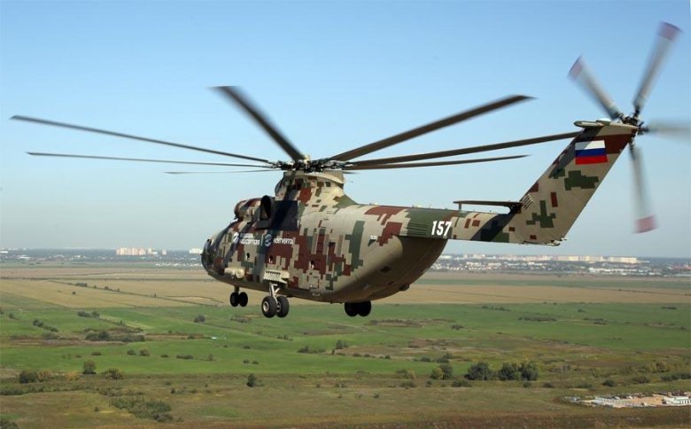 Транспортный вертолет ми 26