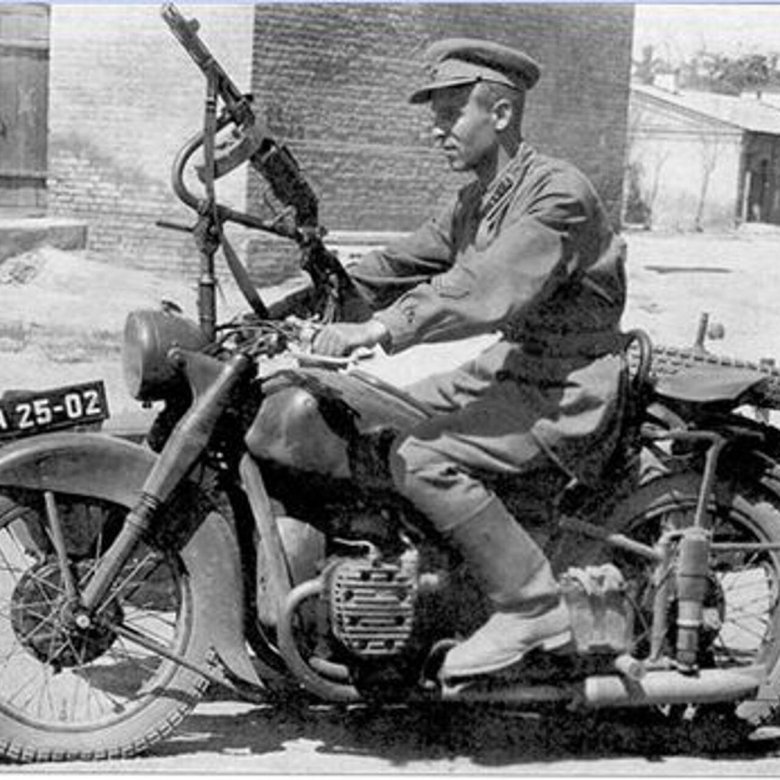 Мотоцикл м 72 в ркка