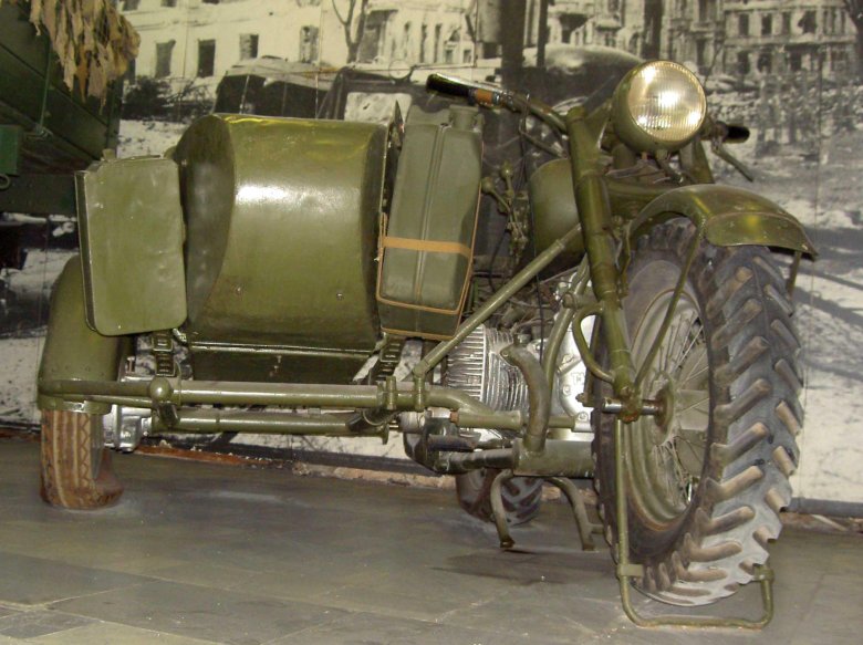 Военный мотоцикл урал м72