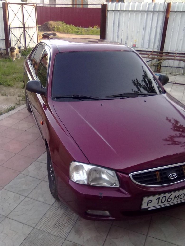 Хендай акцент 2008 года