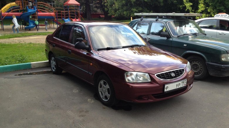 Хундай акцент 2008 г