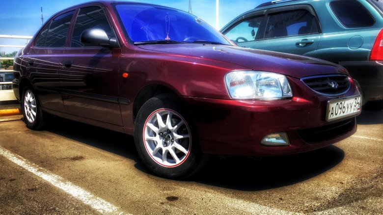 Хендай акцент 2