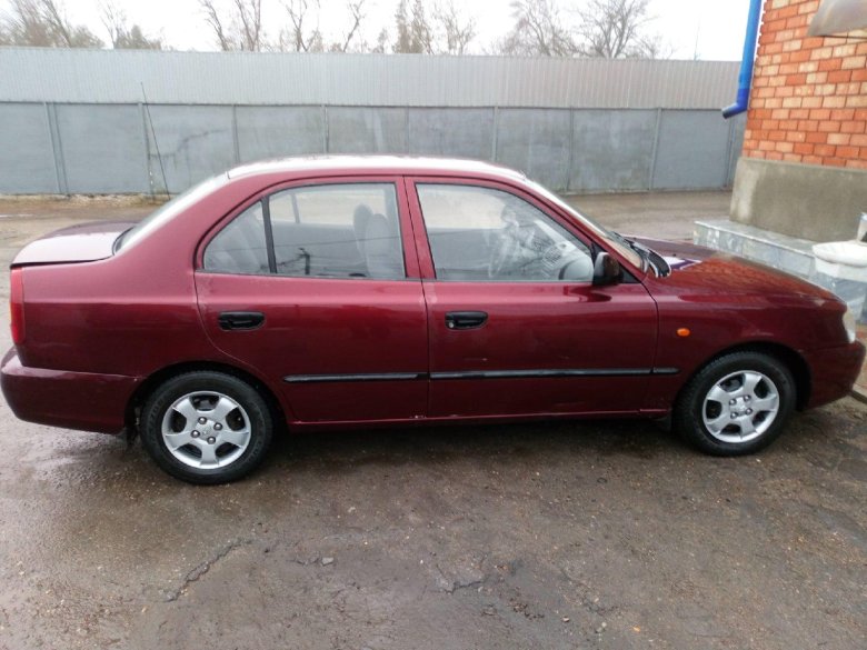 Хендай акцент бордо