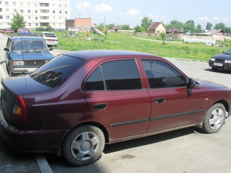 Хендай акцент 2002г