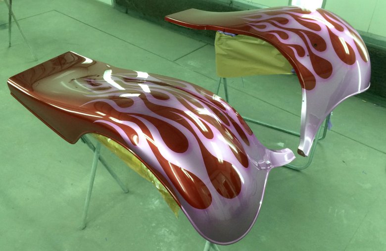 Покраска мотоцикла