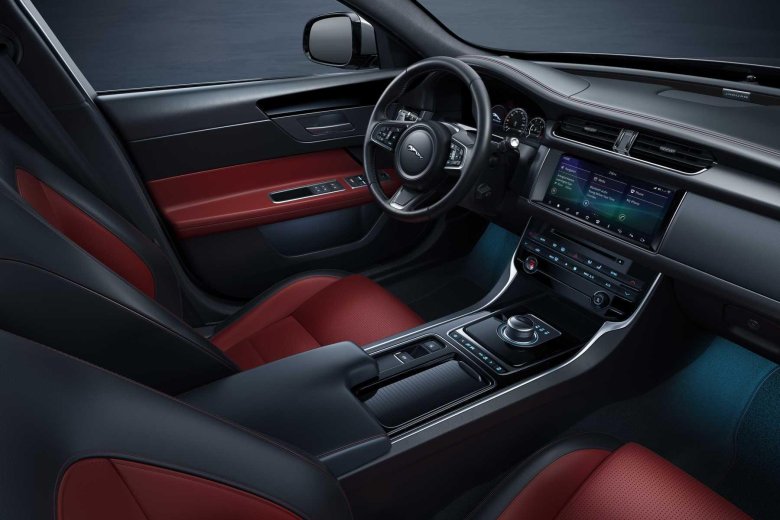 Ягуар xf 2021 салон