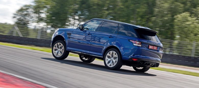 Land rover range sport svr