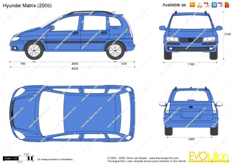 Хендай матрикс 2008