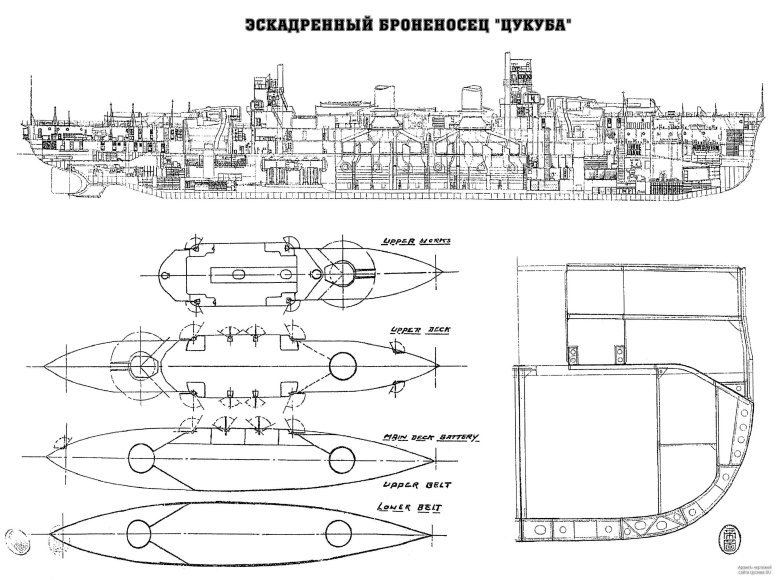 Канонерская лодка гиляк чертежи