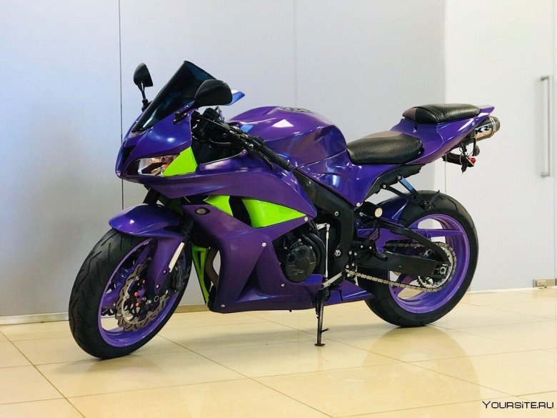 Honda cbr600rr фиолетовый
