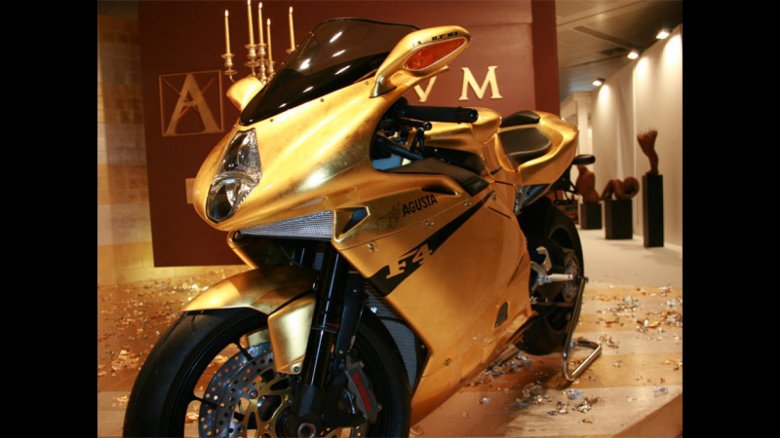 Золотой мотоцикл