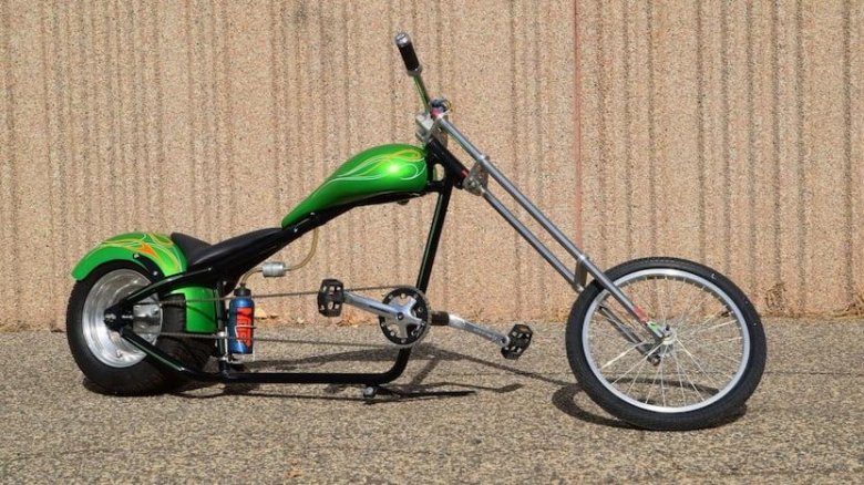 Hannan custom ls300 chopper bike