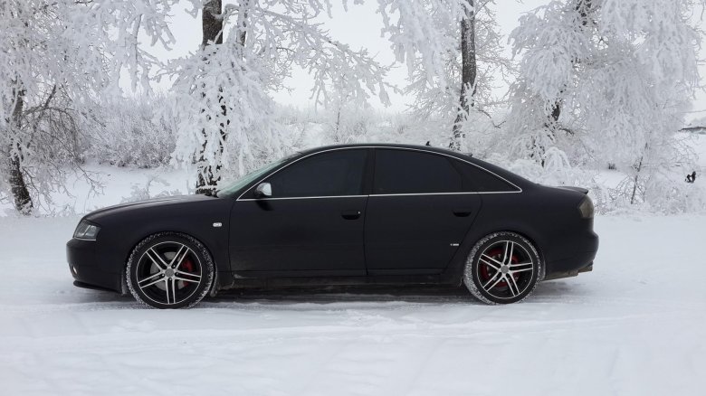 Ауди а6 с5 черная тонированная