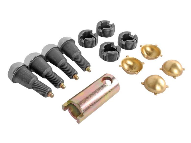 Шкворень уаз хантер патриот в сборе с латунными