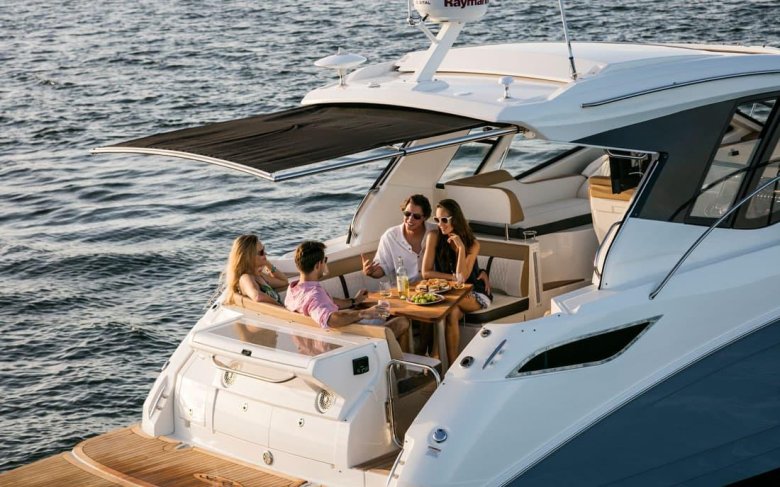 Катер sea ray sundancer 350