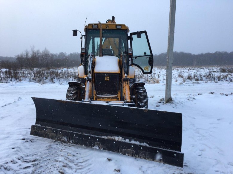 Отвал на jcb 4cx