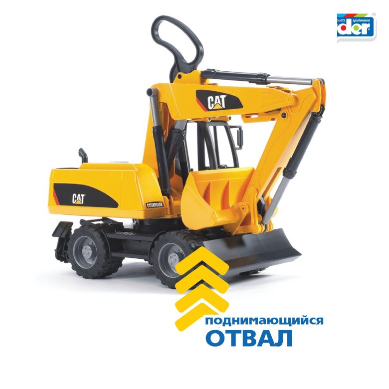 Экскаватор bruder cat