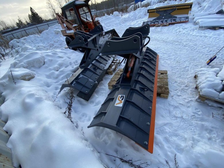 Отвал на экскаватор погрузчик