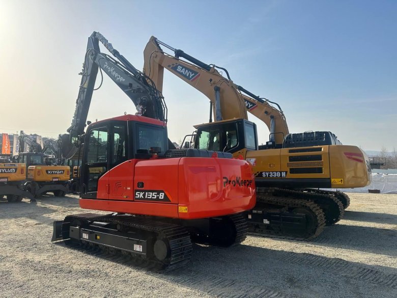 Гусеничные экскаваторы