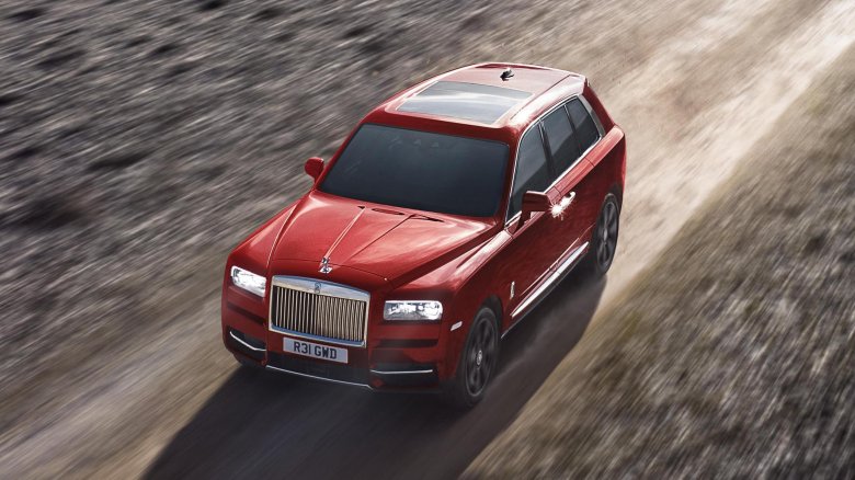 Внедорожник rolls royce cullinan