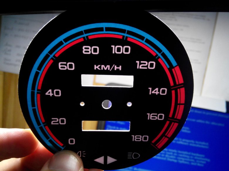 Шкалы приборов ваз 2106