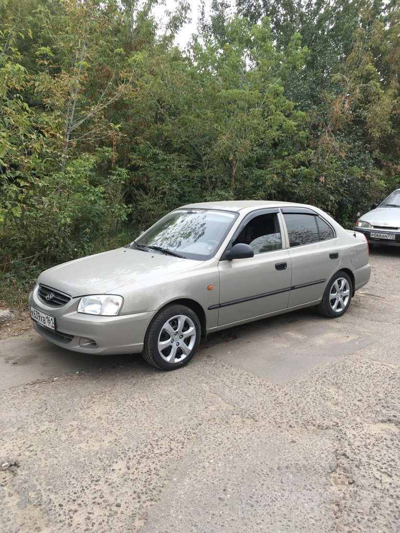 Hyundai accent тагаз r15