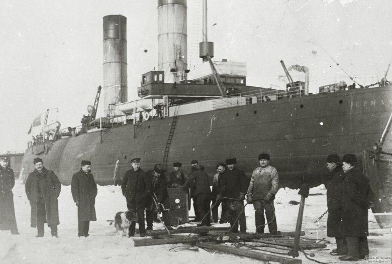 Красин ледокол 1916