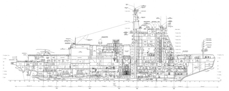 Ледокол арктика проекта 22220 чертежи