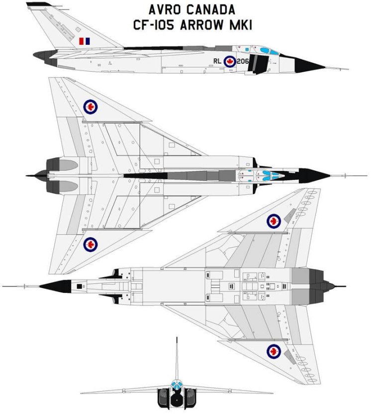 Avro cf-105 «arrow»