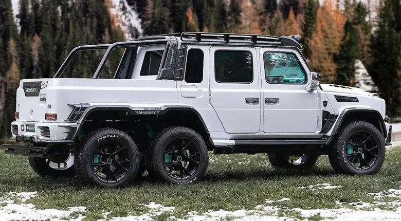 Шестиколесный гелендваген