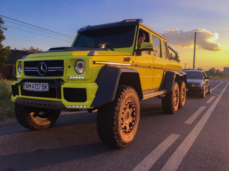 Mercedes-benz g63 amg 6x6