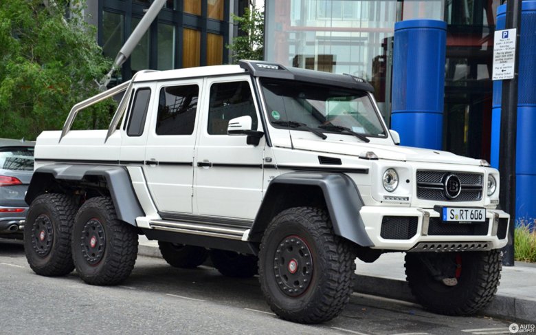 Mercedes-benz brabus b63s-700 6x6