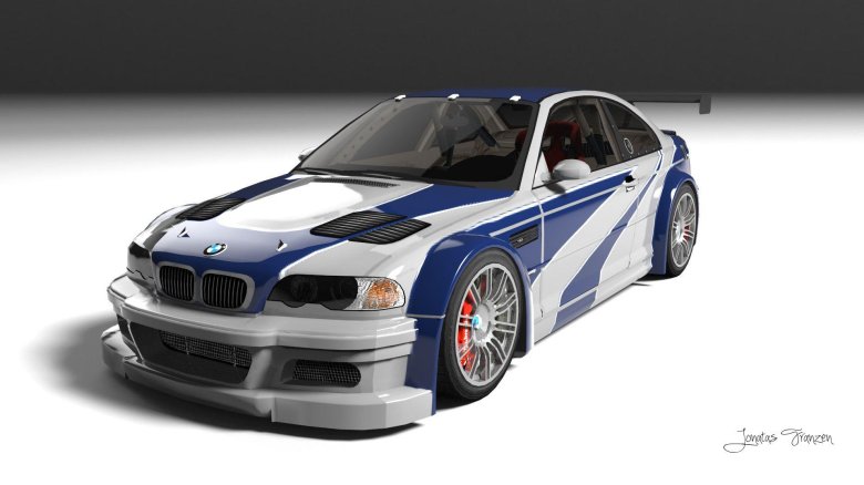 Bmw m 3 gtr need for speed most wanted