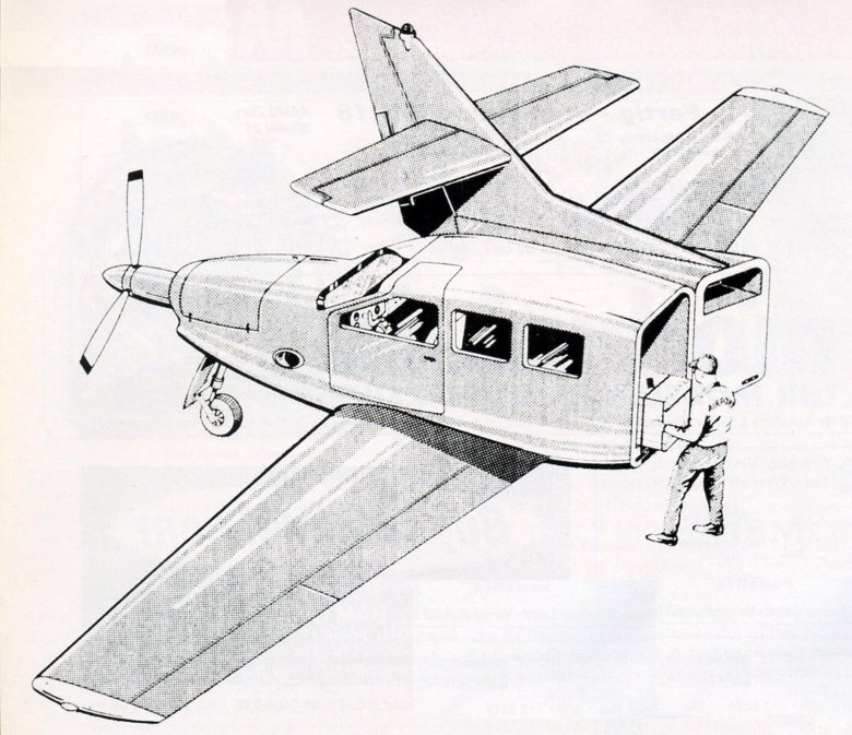 Cessna 337 чертежи