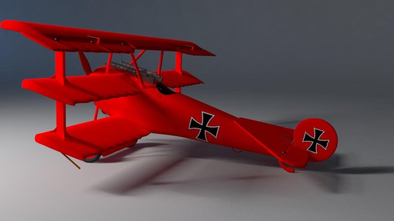 Красный барон самолет