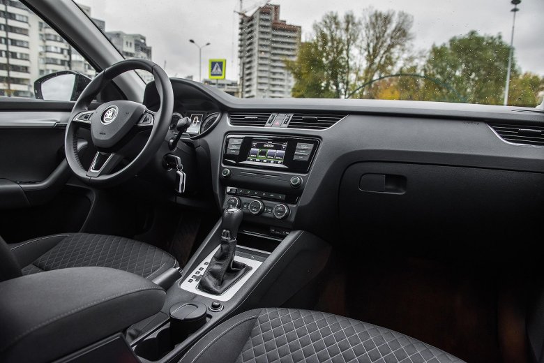 Škoda octavia 2017 салон