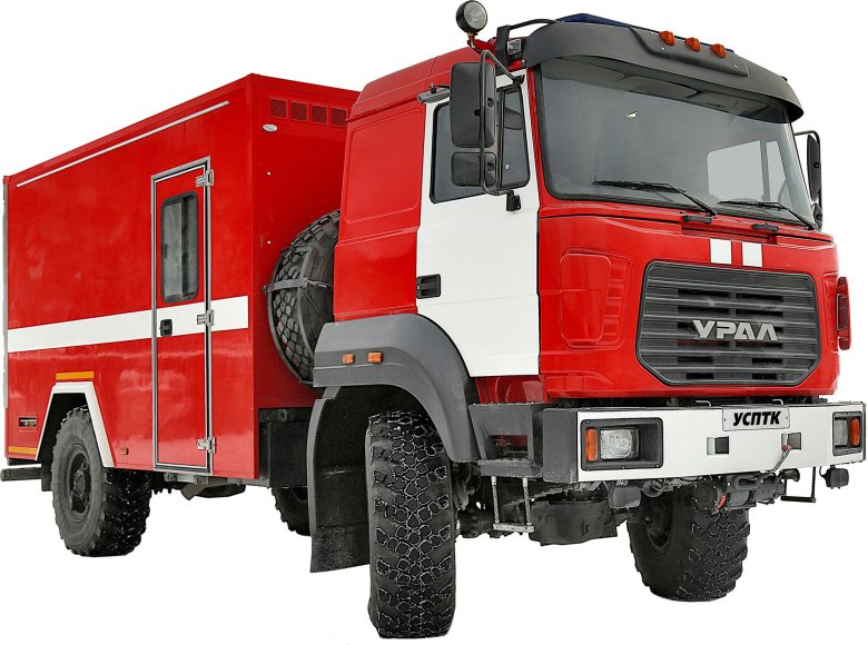 Пожарная автоцистерна урал некст