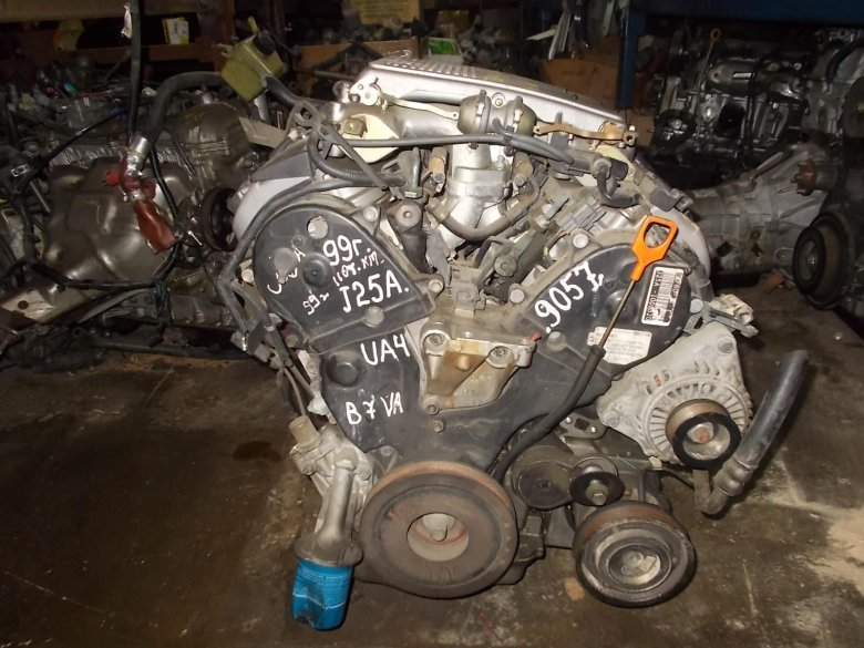 Двигатель honda saber ua4 j25a