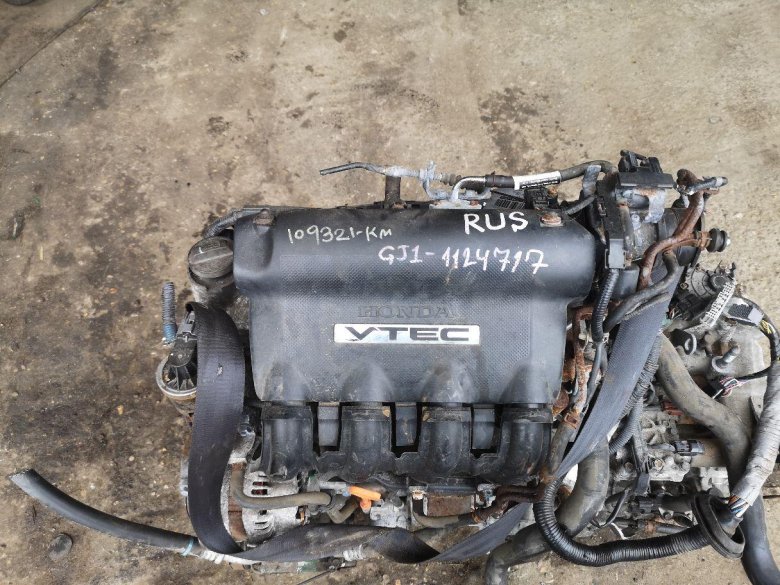Двигатель хонда фит 1.5 л15а втёк