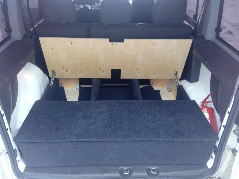 Полка багажника фиат добло