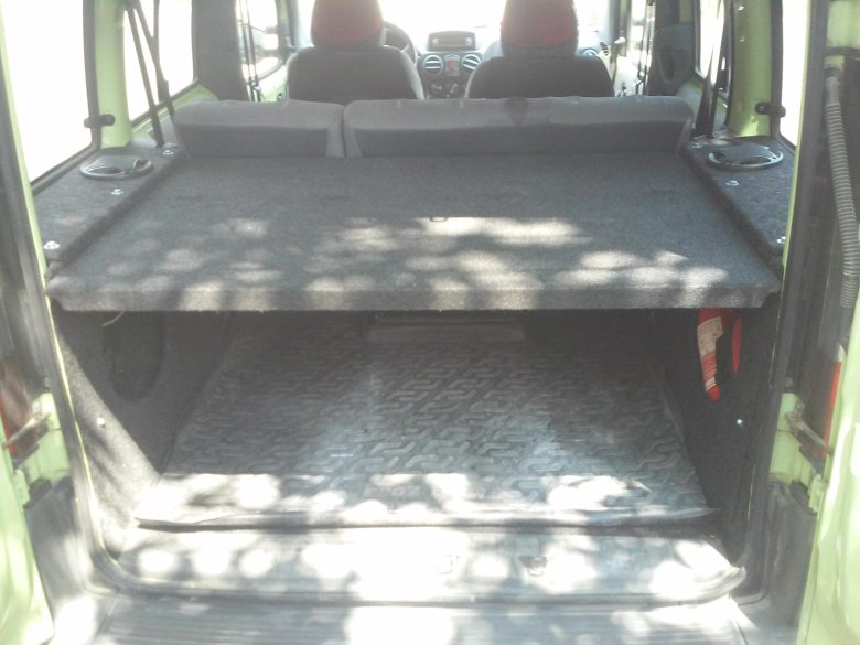 Задняя полка фиат добло