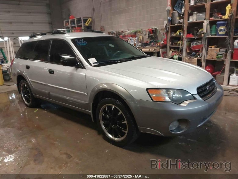 Субару аутбек серебристый 2008