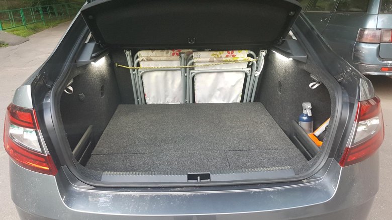 Октавия а7 фл багажник