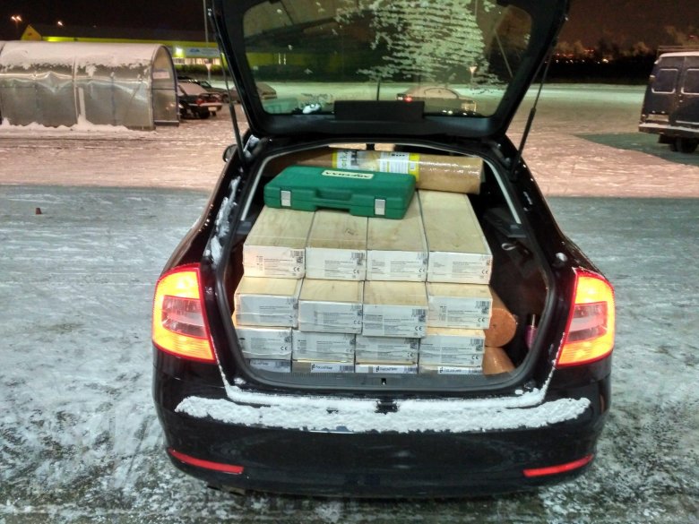 Шкода октавия а5 багажник