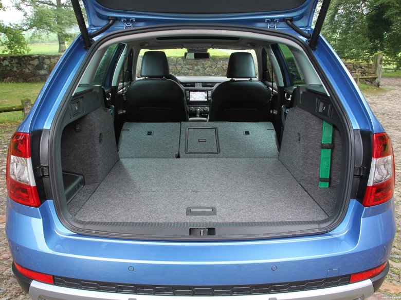 Шкода октавия скаут багажник