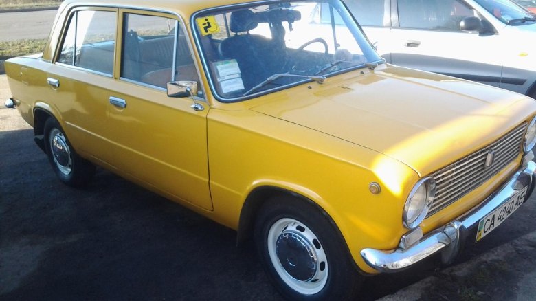 Ваз 2101 желтый 222