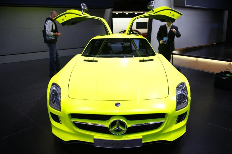 Mercedes sls amg e-cell