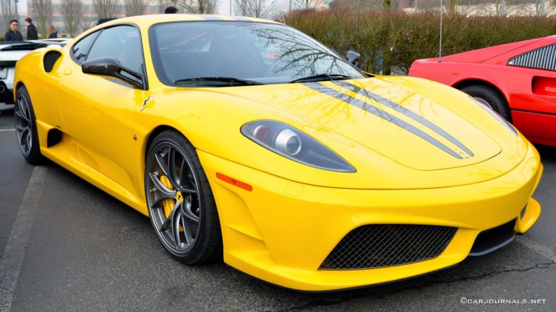 Ferrari f430 yellow